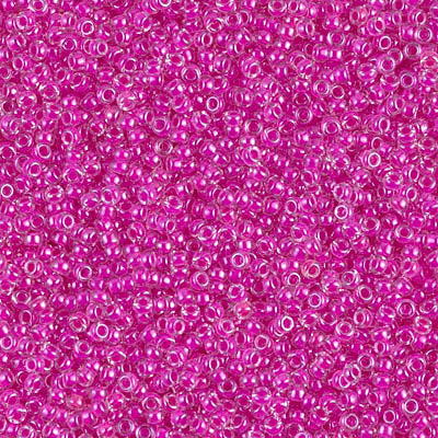 MIYUKI ROUND ROCAILLES 15/0 | 209RR | TRANSPARENTE MAGENTA