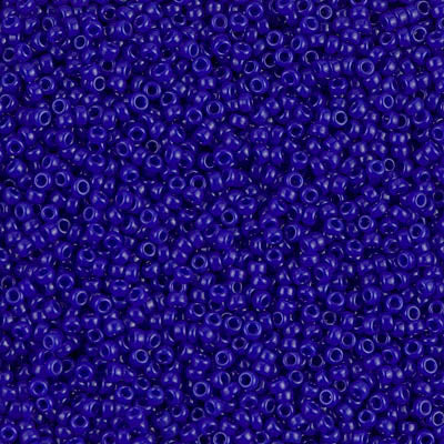 MIYUKI ROUND ROCAILLES 15/0 | 414RR | OPAQUE AZUL