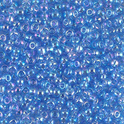 Miyuki Round Rocailles 8/0 | 299RR | Tornasol Azul claro