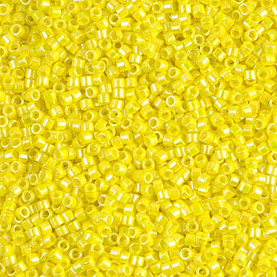 Miyuki Delica Beads 11/0 | 160DB | Rainbow Amarillo