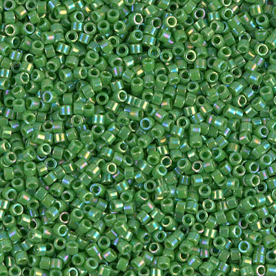 Miyuki Delica Beads 11/0 | 163DB | Rainbow Verde