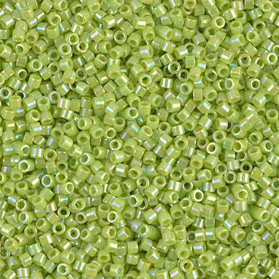 Miyuki Delica Beads 11/0 | 169DB | Rainbow Verde