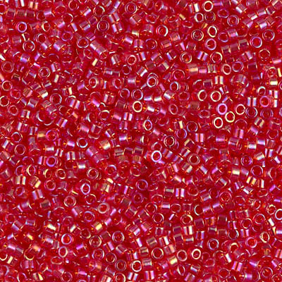 Miyuki Delica Beads 11/0 | 172DB | Rainbow Rojo