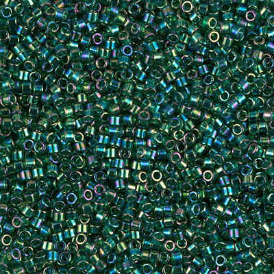 Miyuki Delica Beads 11/0 | 175DB | Verde tornasol