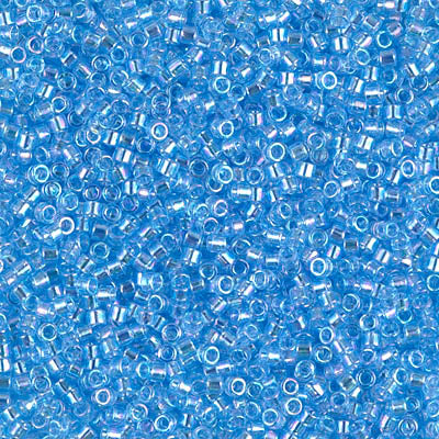 Miyuki Delica Beads 11/0 | 176DB | Celeste tornasol
