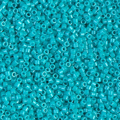 Miyuki Delica Beads 11/0 | 658DB | Matte Brillante Turquesa