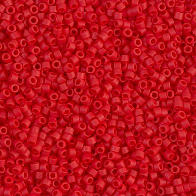 Miyuki Delica Beads 11/0 | 753DB | Rojo Matte