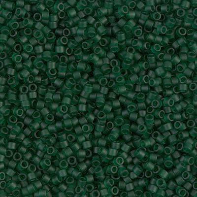 Miyuki Delica Beads 11/0 | 767DB | Translucido Verde Oscuro