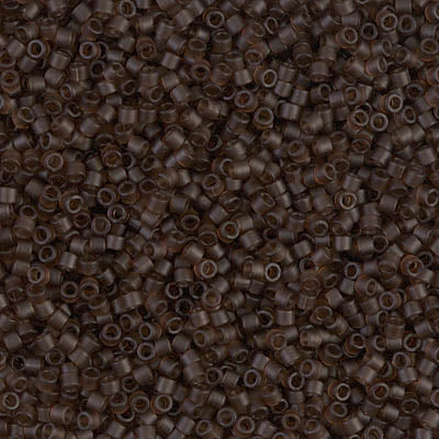 MIYUKI DELICA BEADS 11/0 | 769DB | CAFE FROSTED MATTE TRANSPARENTE