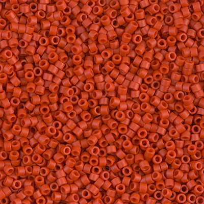 Miyuki Delica Beads 11/0 | 795DB | Matte Naranja