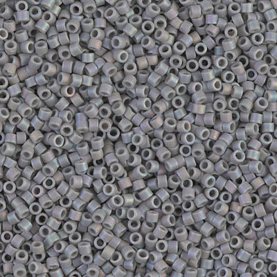 Miyuki Delica Beads 11/0 | 882DB | Matte Gris