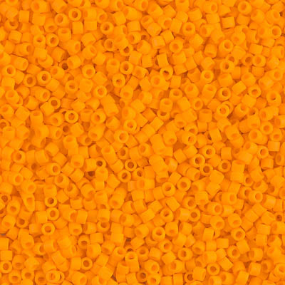 Miyuki Delica Beads 11/0 | 1583DB | Matte Naranja