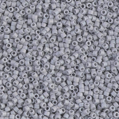 Miyuki Delica Beads 11/0 | 1598DB | Matte Gris
