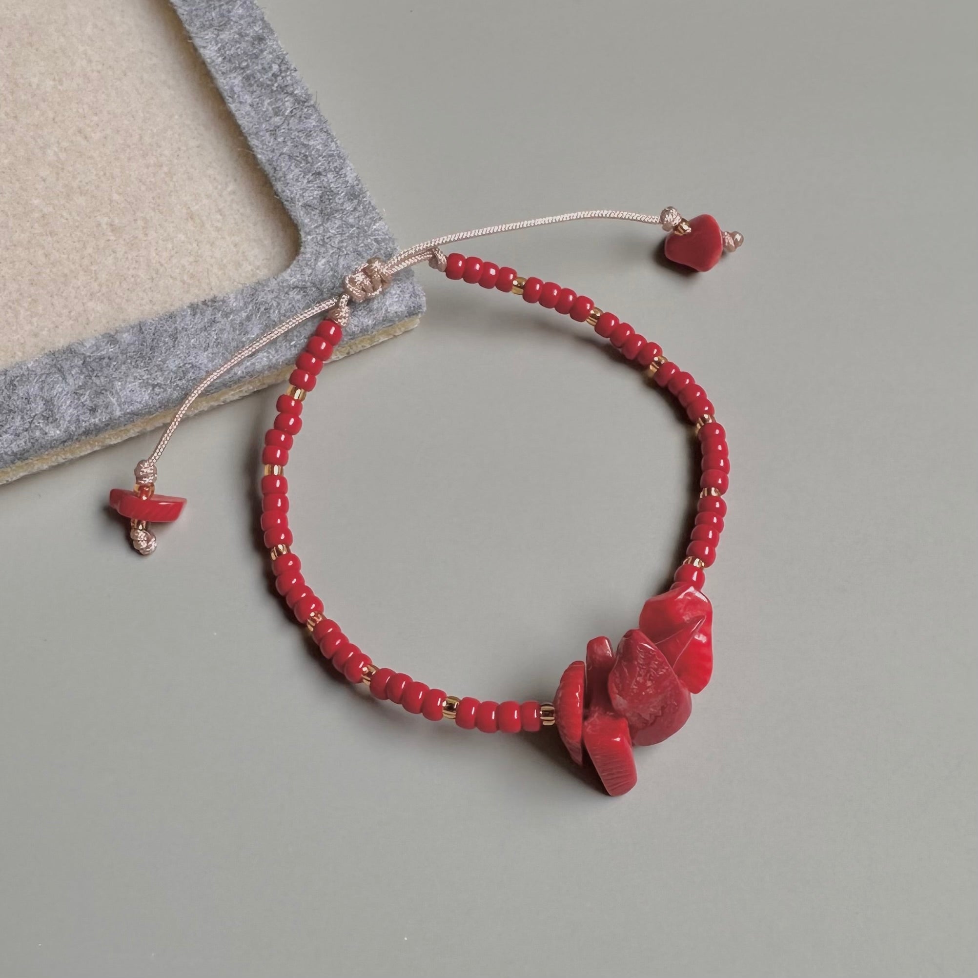 PULSERA | CORAL | LUNAM