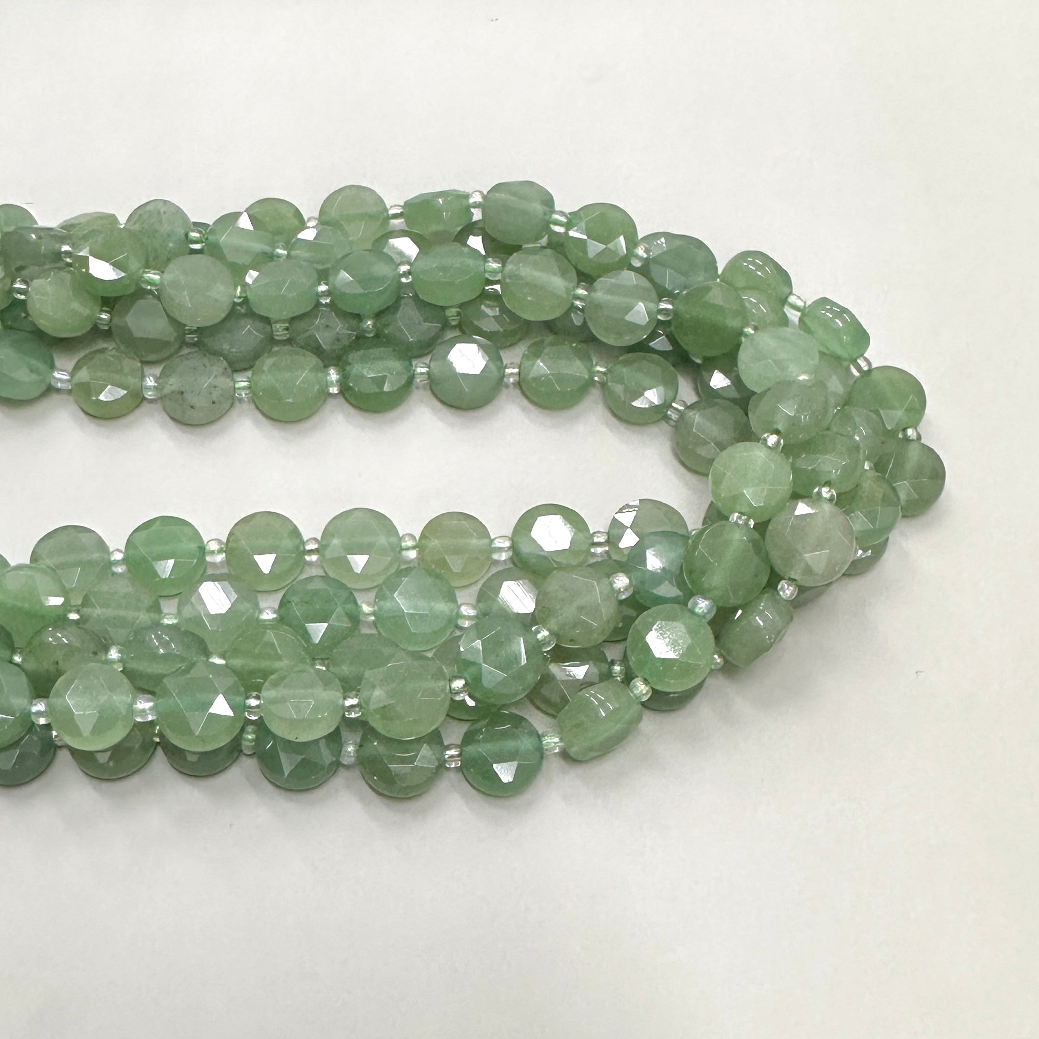 PIEDRA COIN FACETADA  | JADE