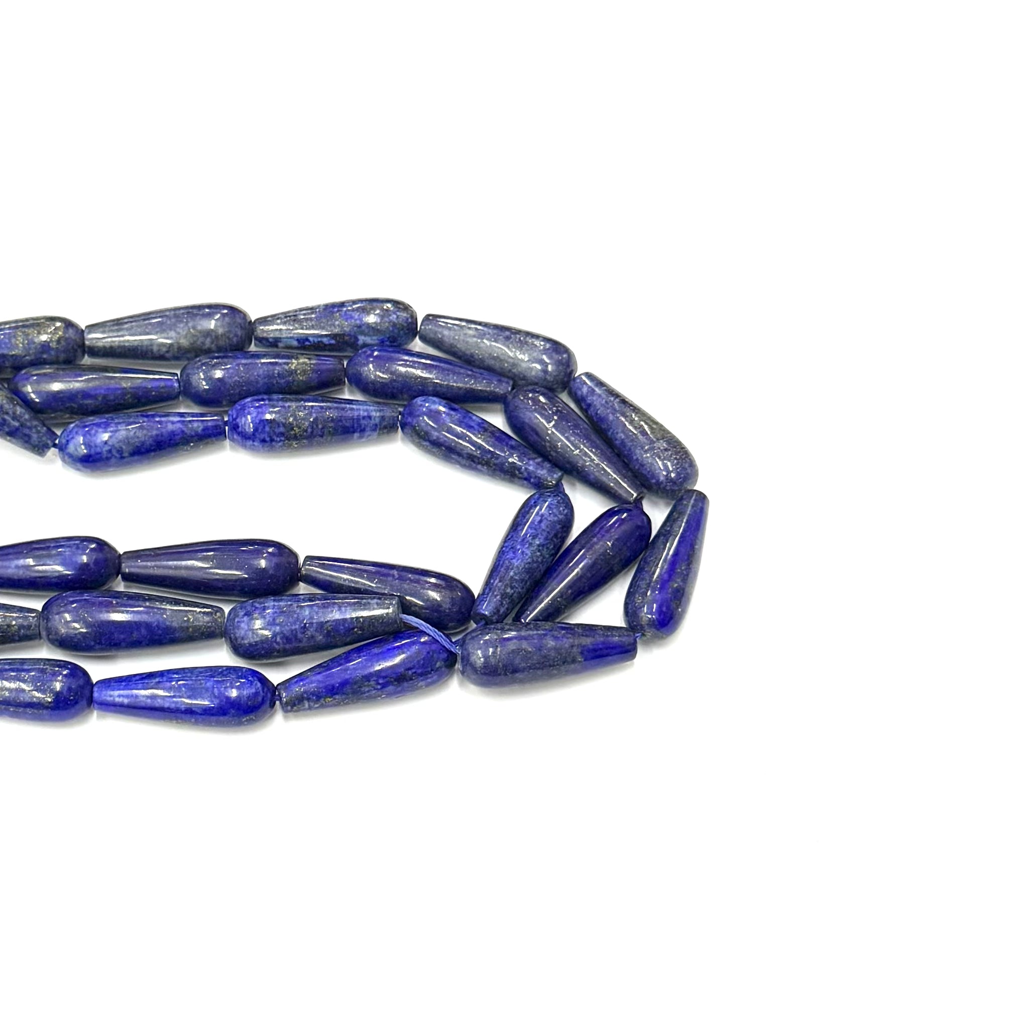 LAPISLAZULI | RECONSTITUIDO | GOTA ALARGADA | 10MM X 30MM