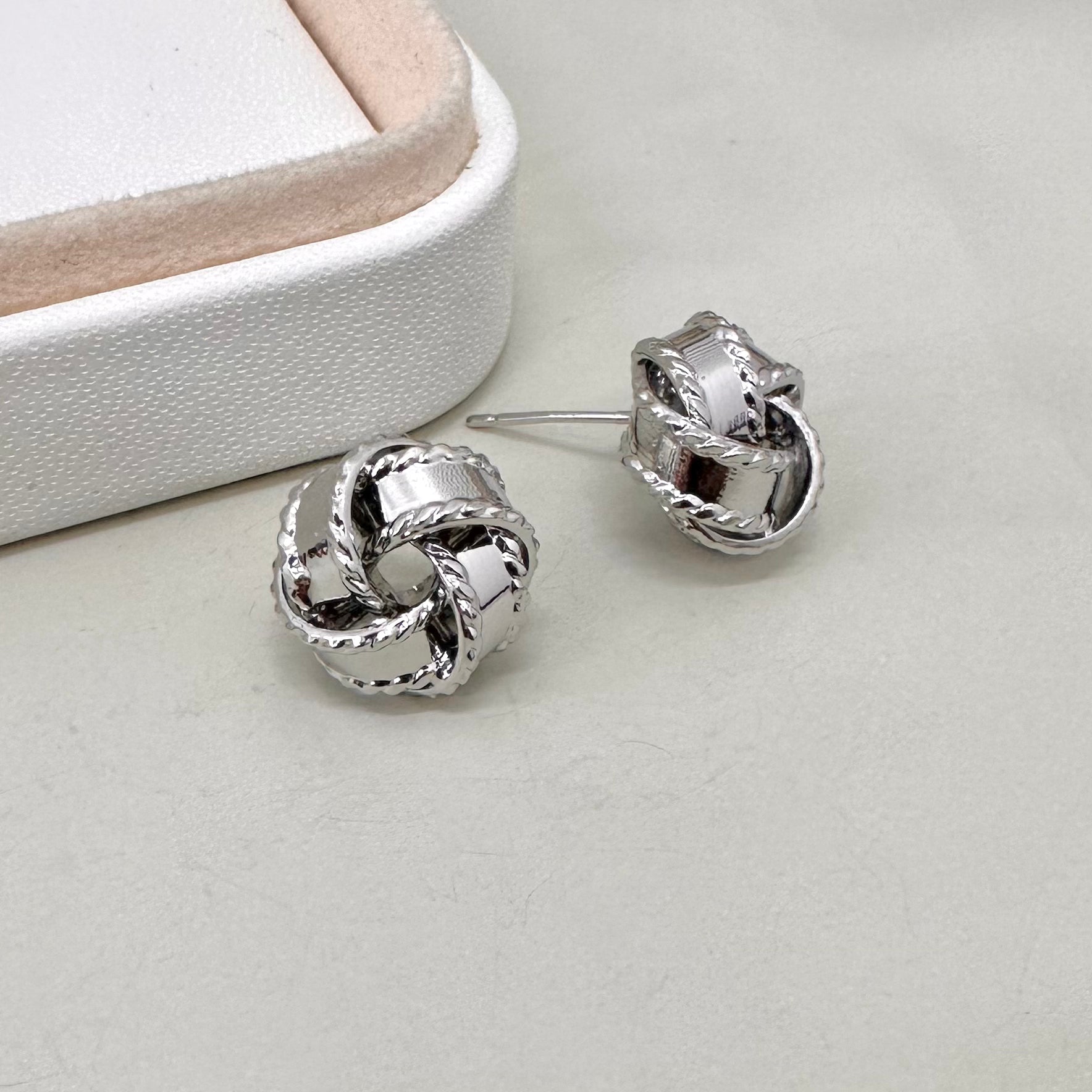 AROS BAÑO DE ORO | PEQUEÑO NUDO | 20MM