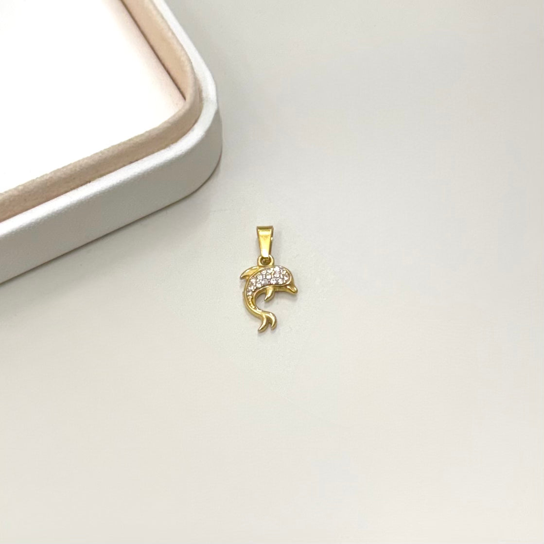 COLGANTE DELFIN | BAÑO DE ORO