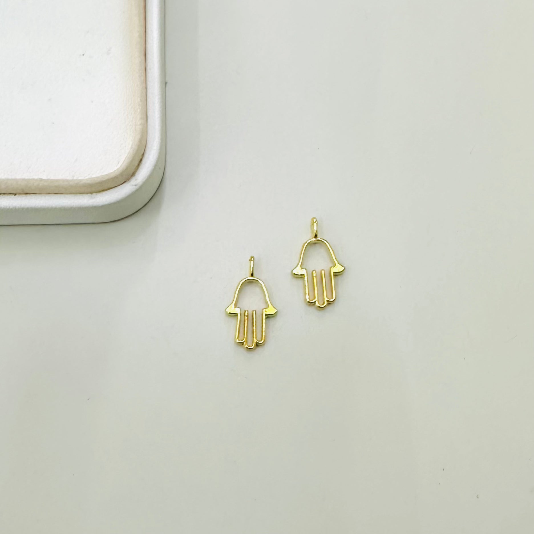 MANO DE FATIMA | BAÑO DE ORO 24K | 16MM