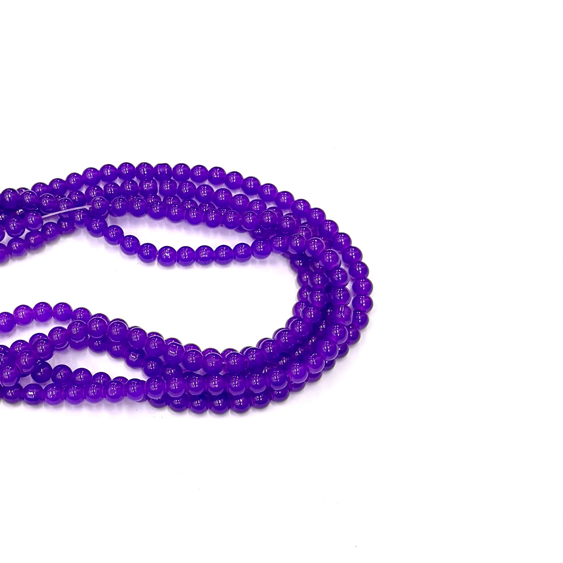 PERLA DE VIDRIO | MORADO TRASLÚCIDO