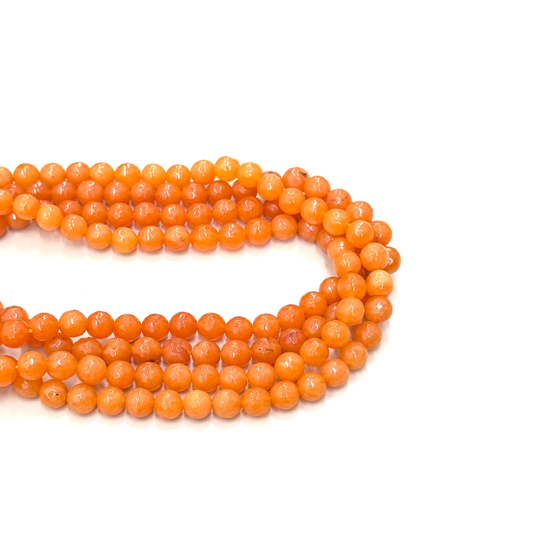 AGATA FACETADA | NARANJA MANDARINA