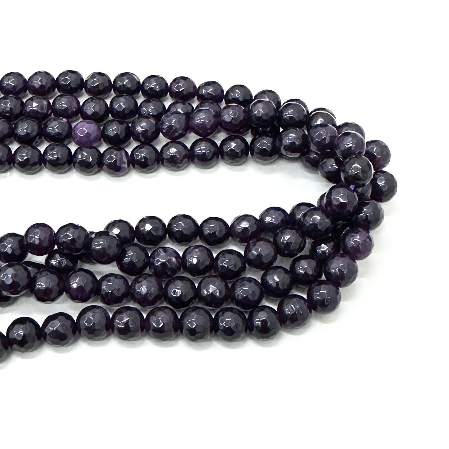 AGATA FACETADA | MORADO OSCURO