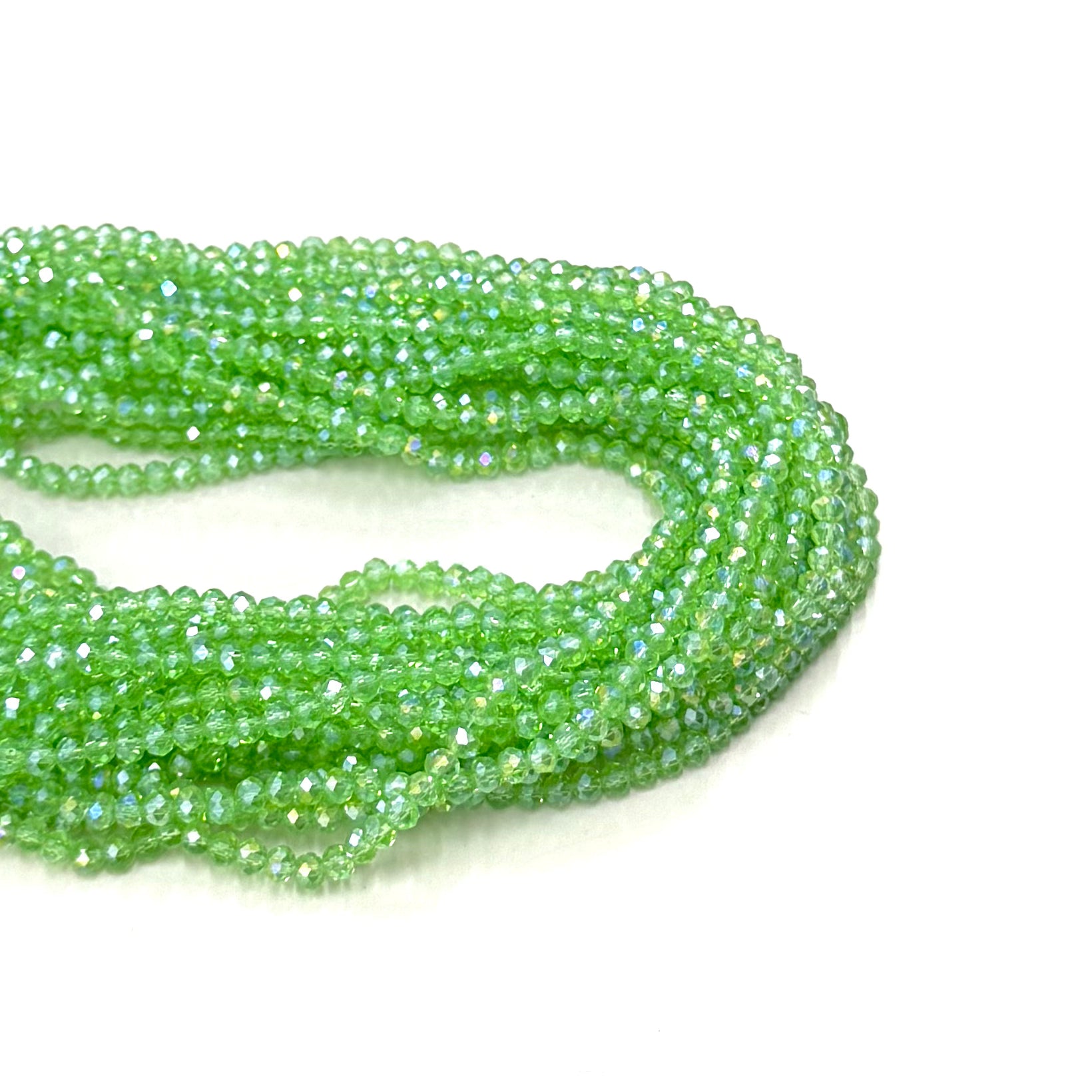 CRISTAL CHATO | TRASLUCIDO TORNASOL VERDE CLARO