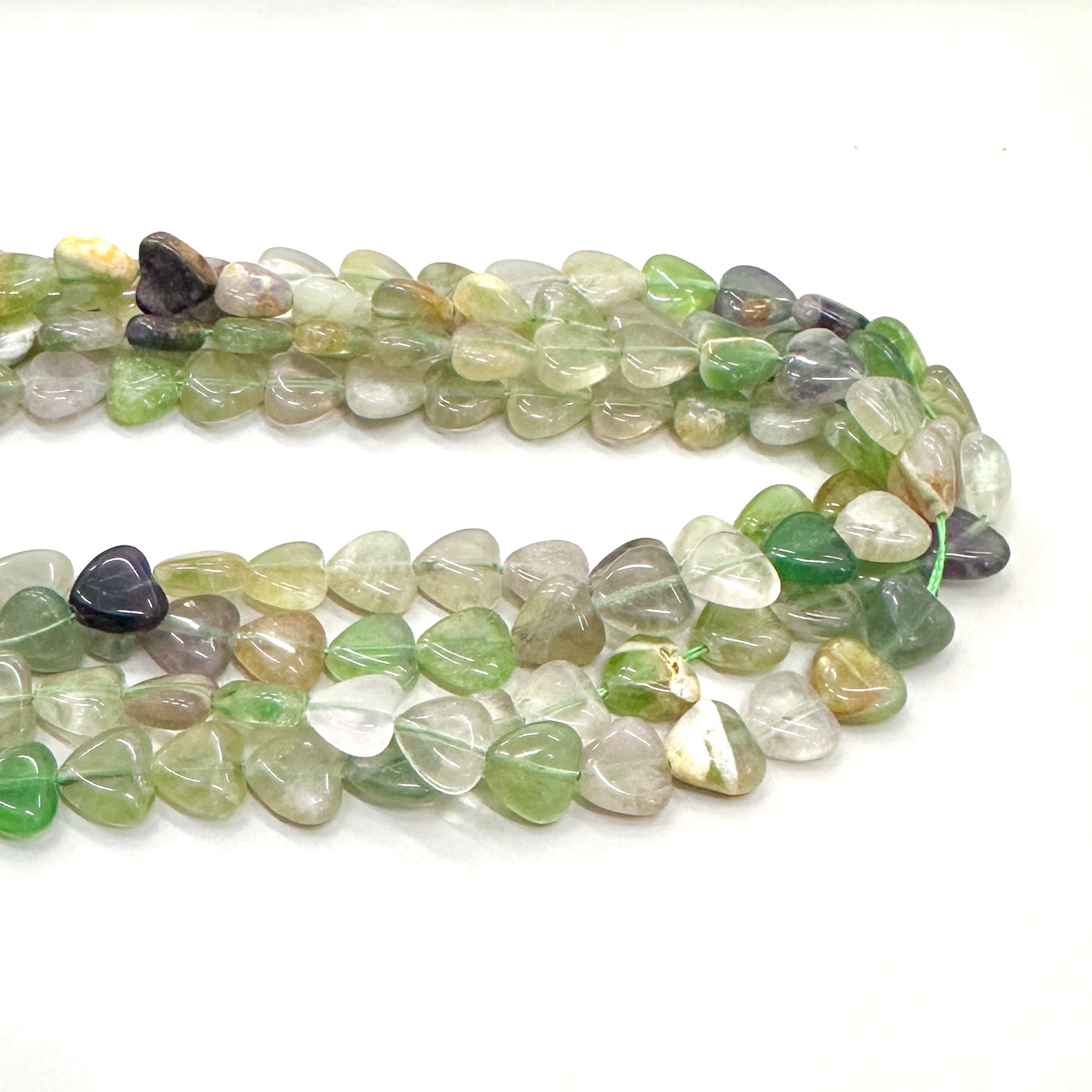 CORAZON DE PIEDRAS | FLUORITA | 10MM