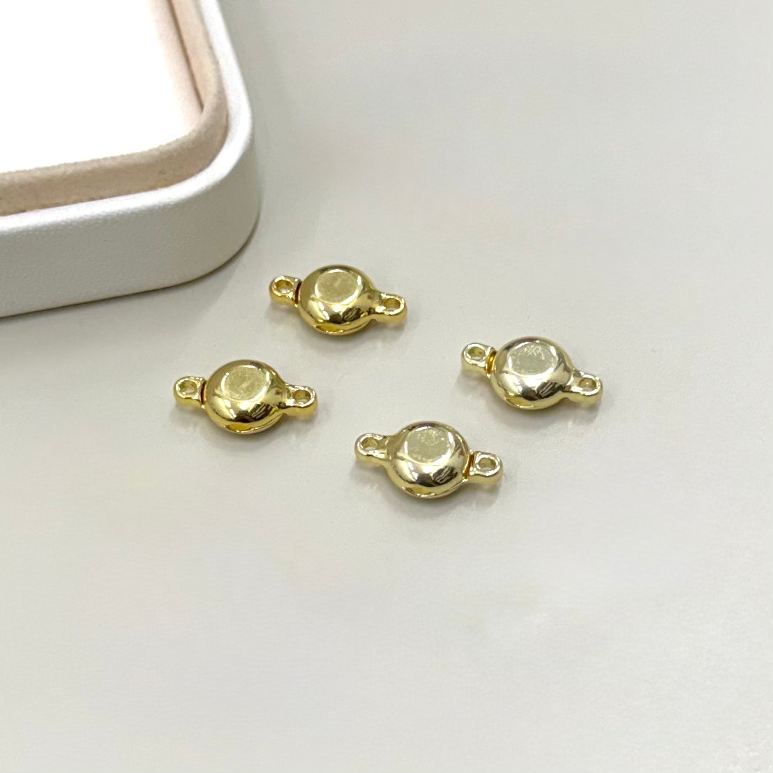 BROCHE IMAN | REDONDO | BAÑO DE ORO