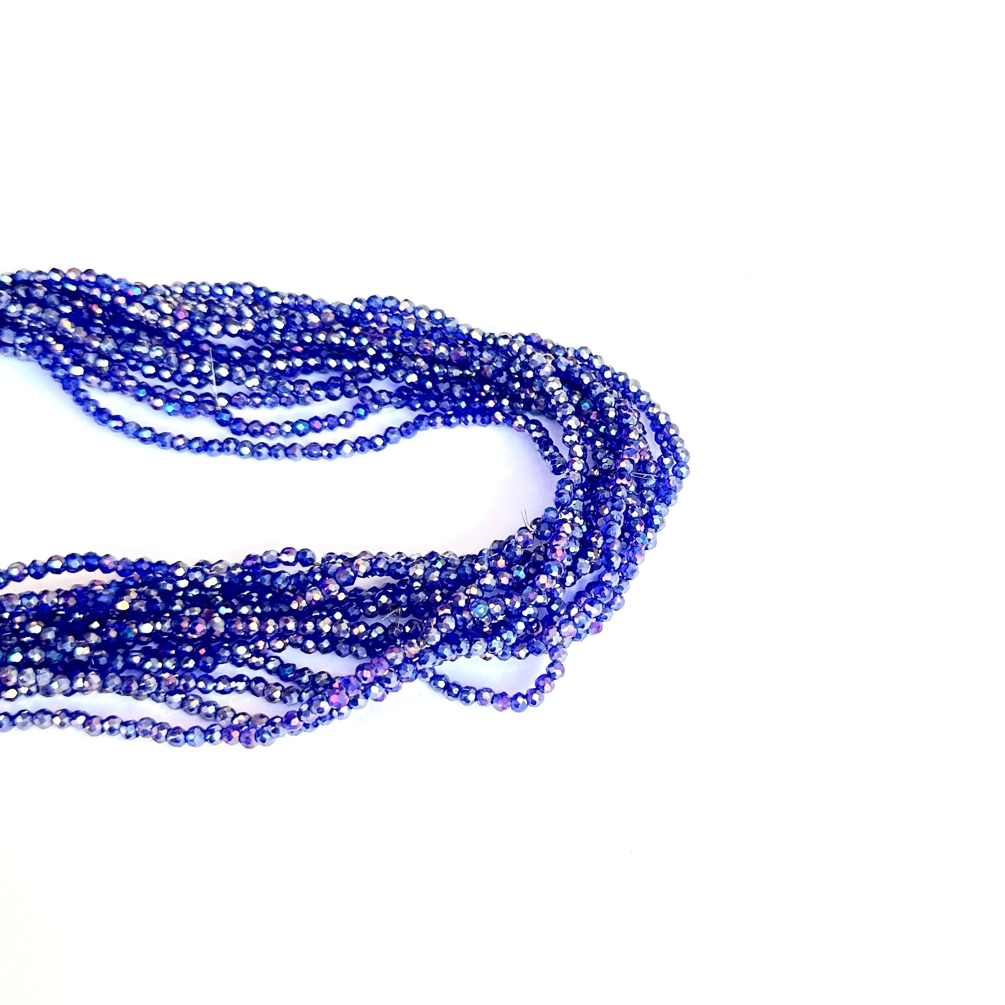 CRISTAL CHATO | TORNASOL TRASLUCIDO AZUL OSCURO