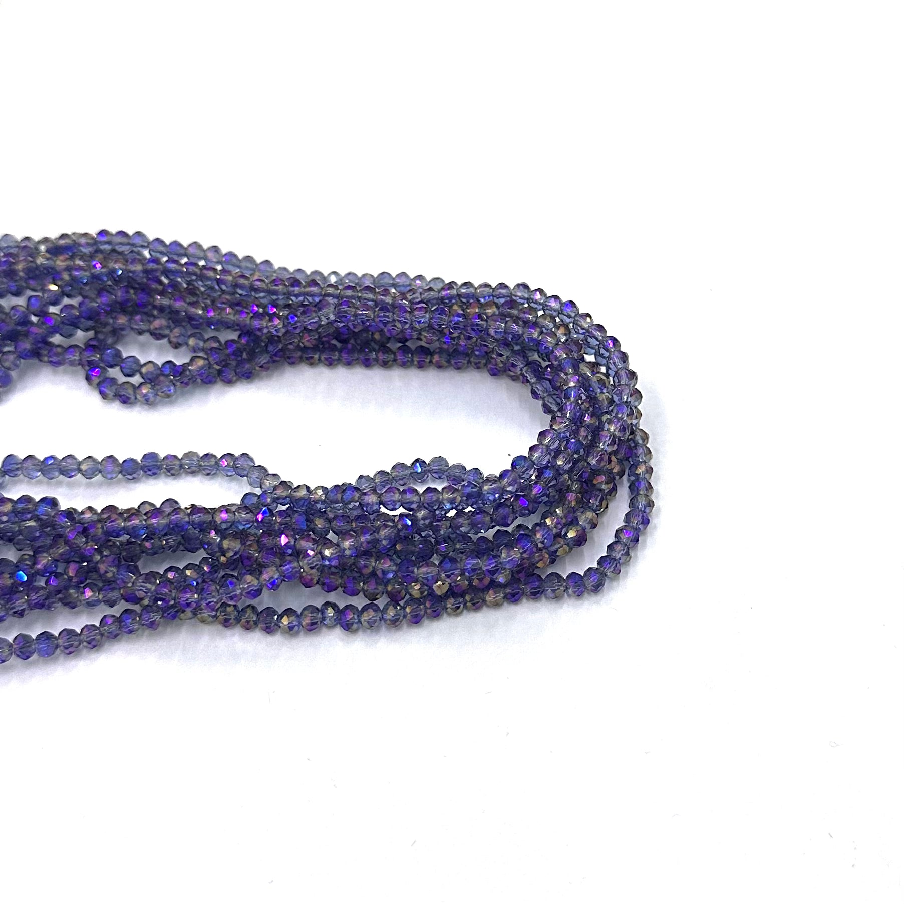 CRISTAL CHATO | 4MM | TORNASOL BICOLOR HUMO MORADO