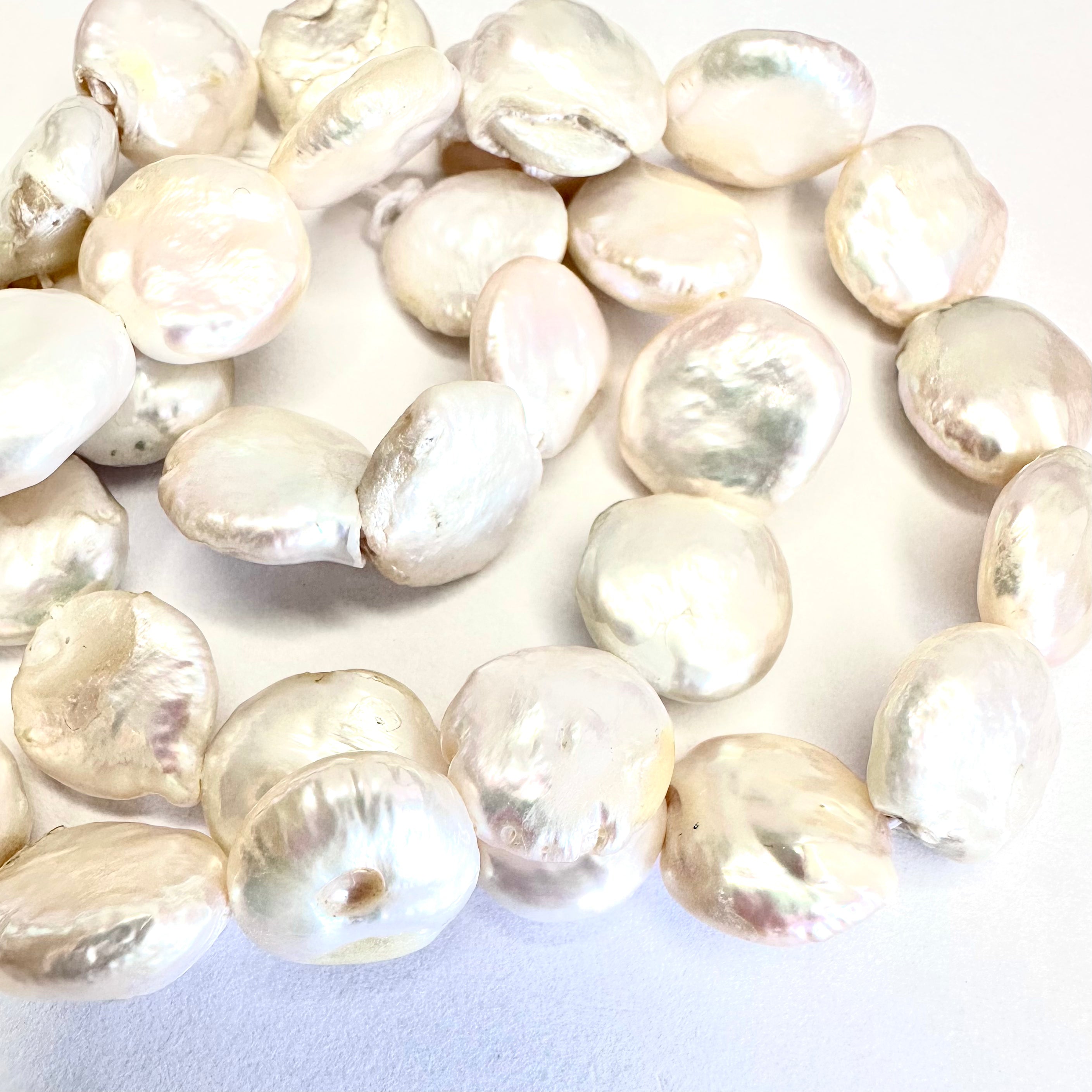 COIN CRUDO | PERLA DE RIO | 11 A 12MM