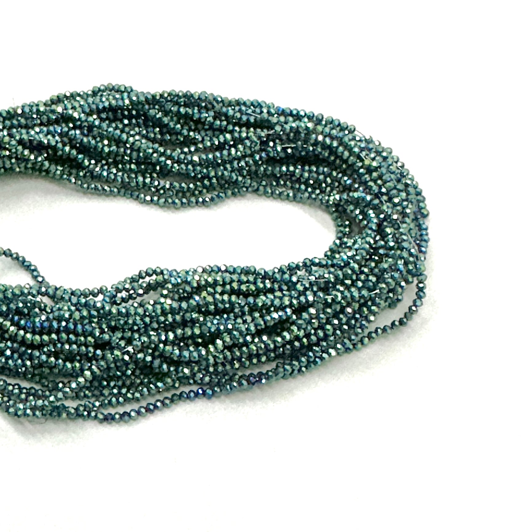 CRISTAL CHATO | 2.7MM | VERDE, AZUL METALIZADO