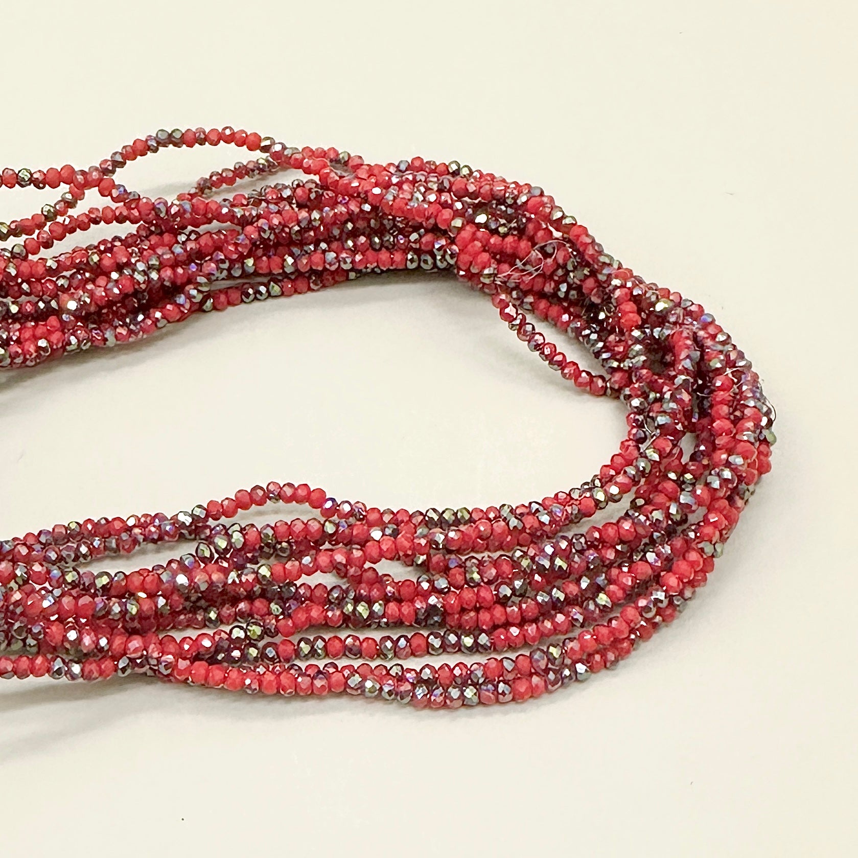 CRISTAL CHATO  | ROJO RAINBOW