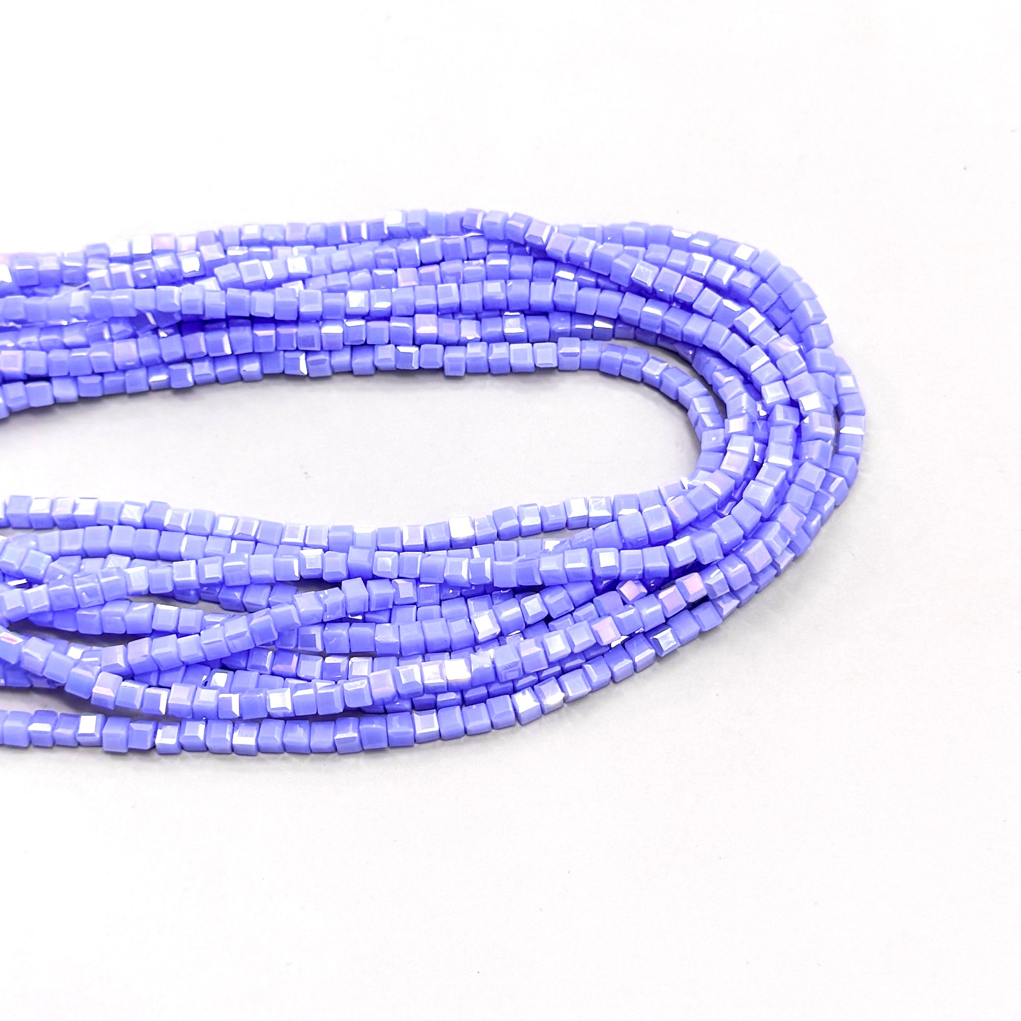 CRISTAL CUADRADO | 3MM | LAVANDA TORNASOL