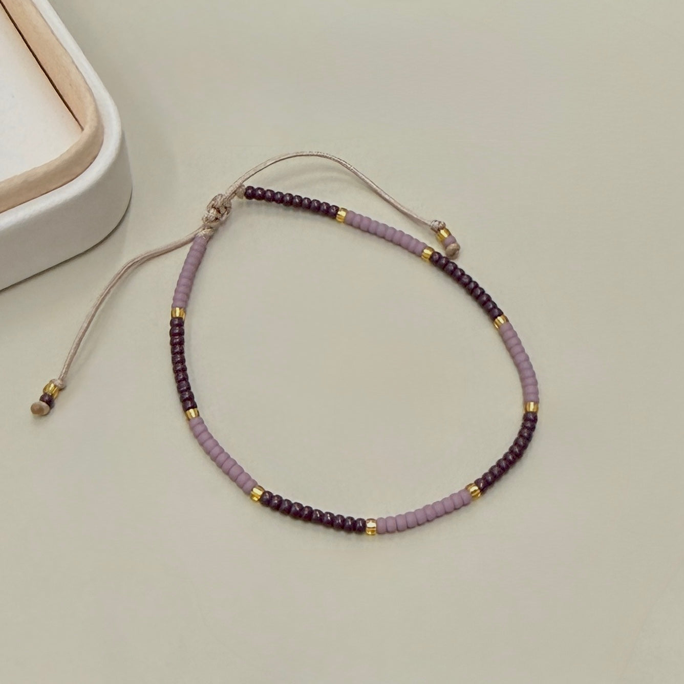 PULSERA MIX MORADOS | LUNAM