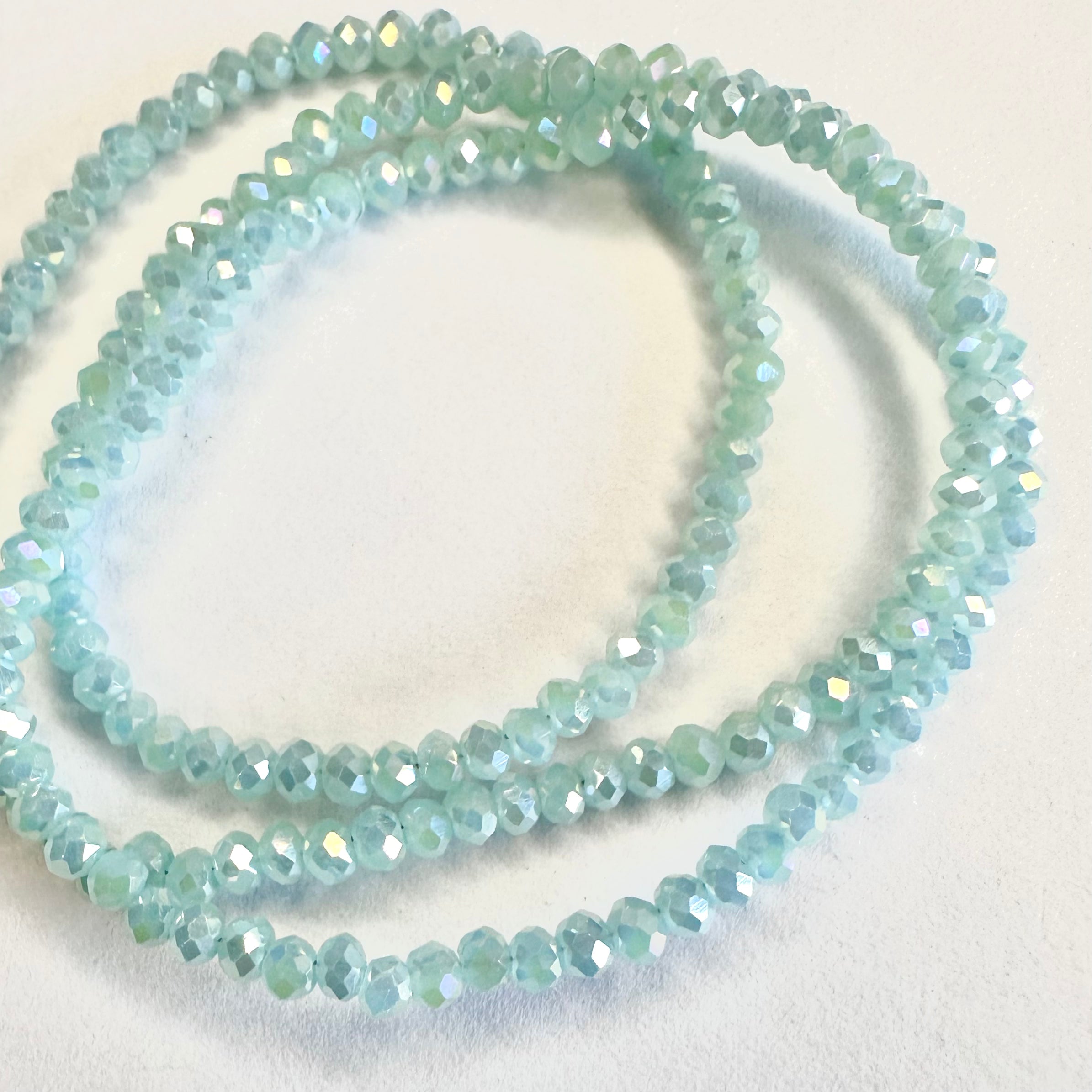 CRISTAL CHATO | 3.2MM | TORNASOL MATTE CELESTE TURQUESA