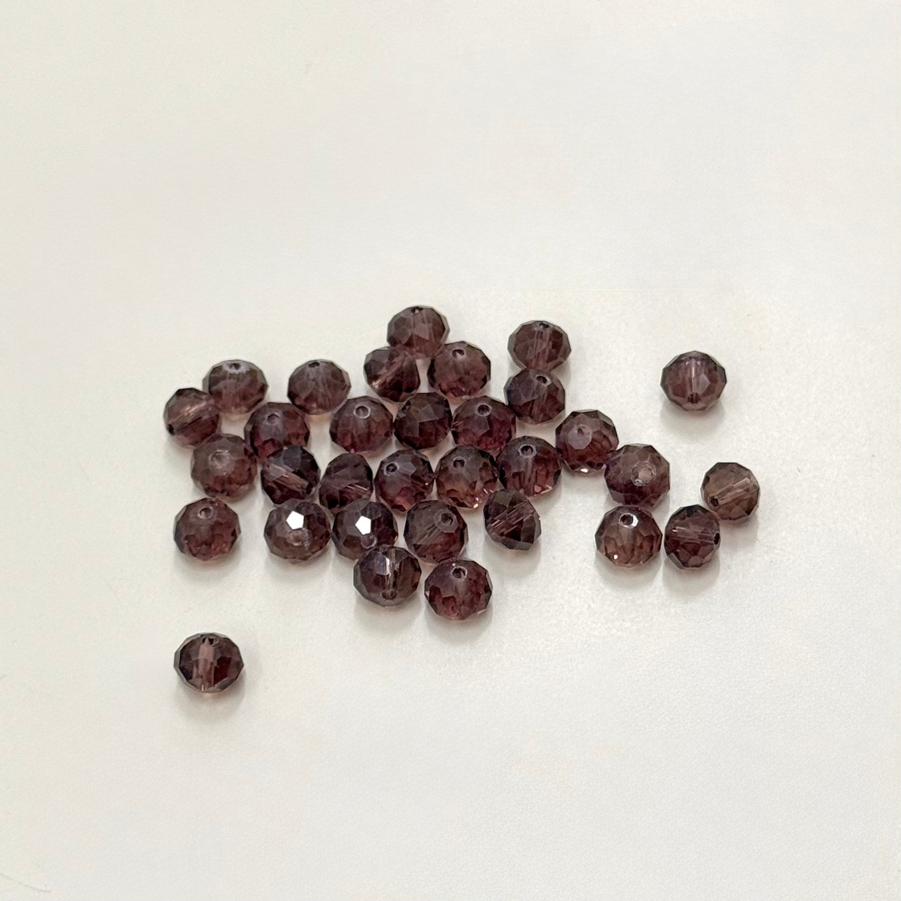 CRISTAL CHATO | 8 MM | AMATISTA AHUMADA