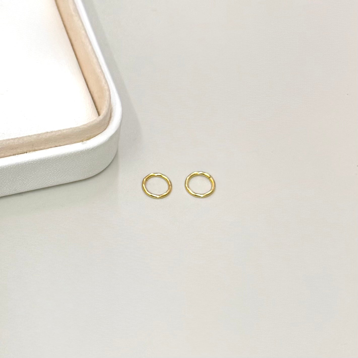 ARGOLLAS DE UNION | GROSOR 0.9MM | BAÑO DE ORO