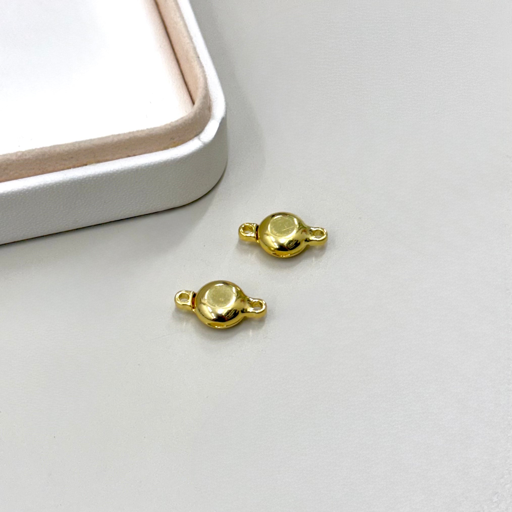 BROCHE IMAN | REDONDO | BAÑO DE ORO