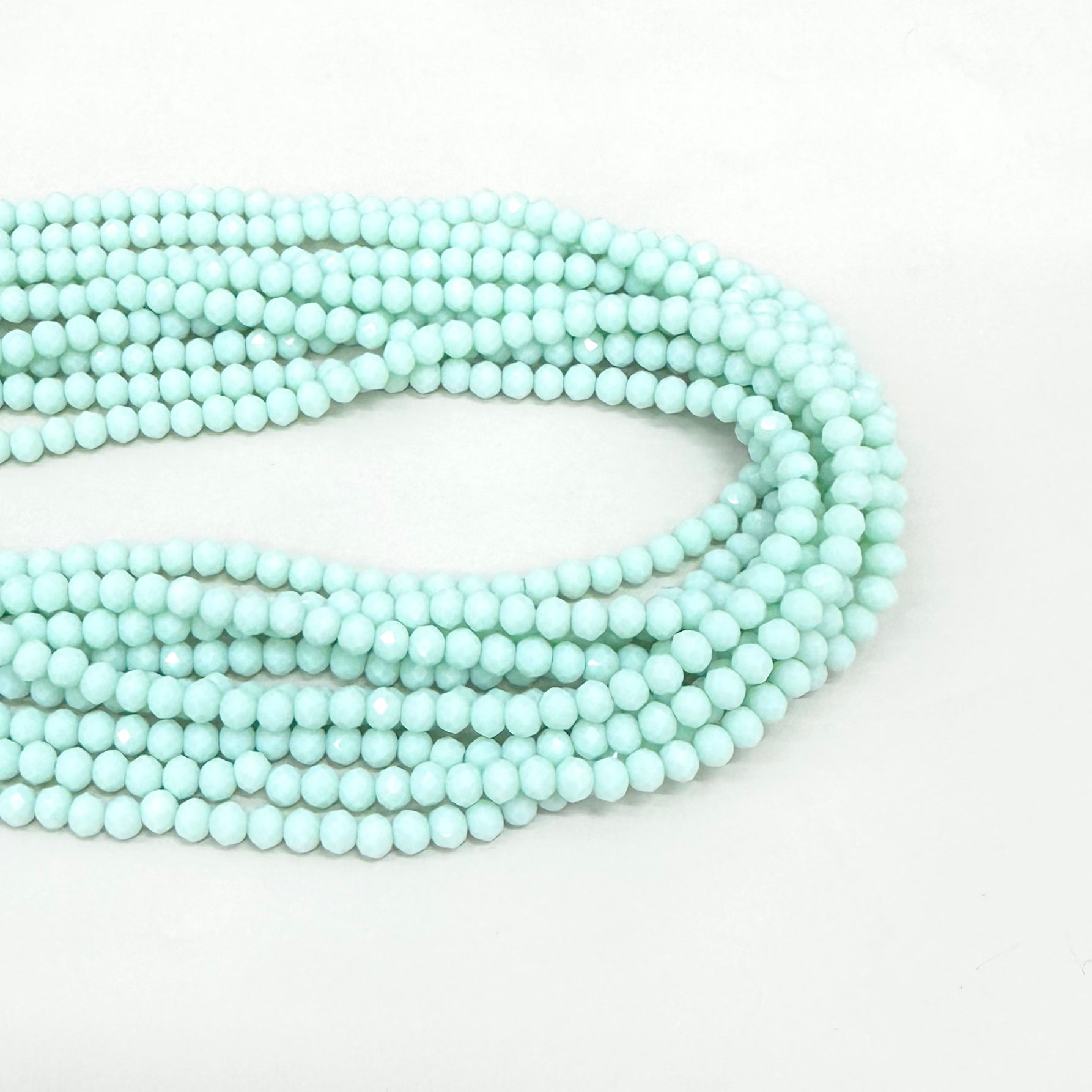 CRISTAL CHATO | 3.8MM | VERDE MENTA