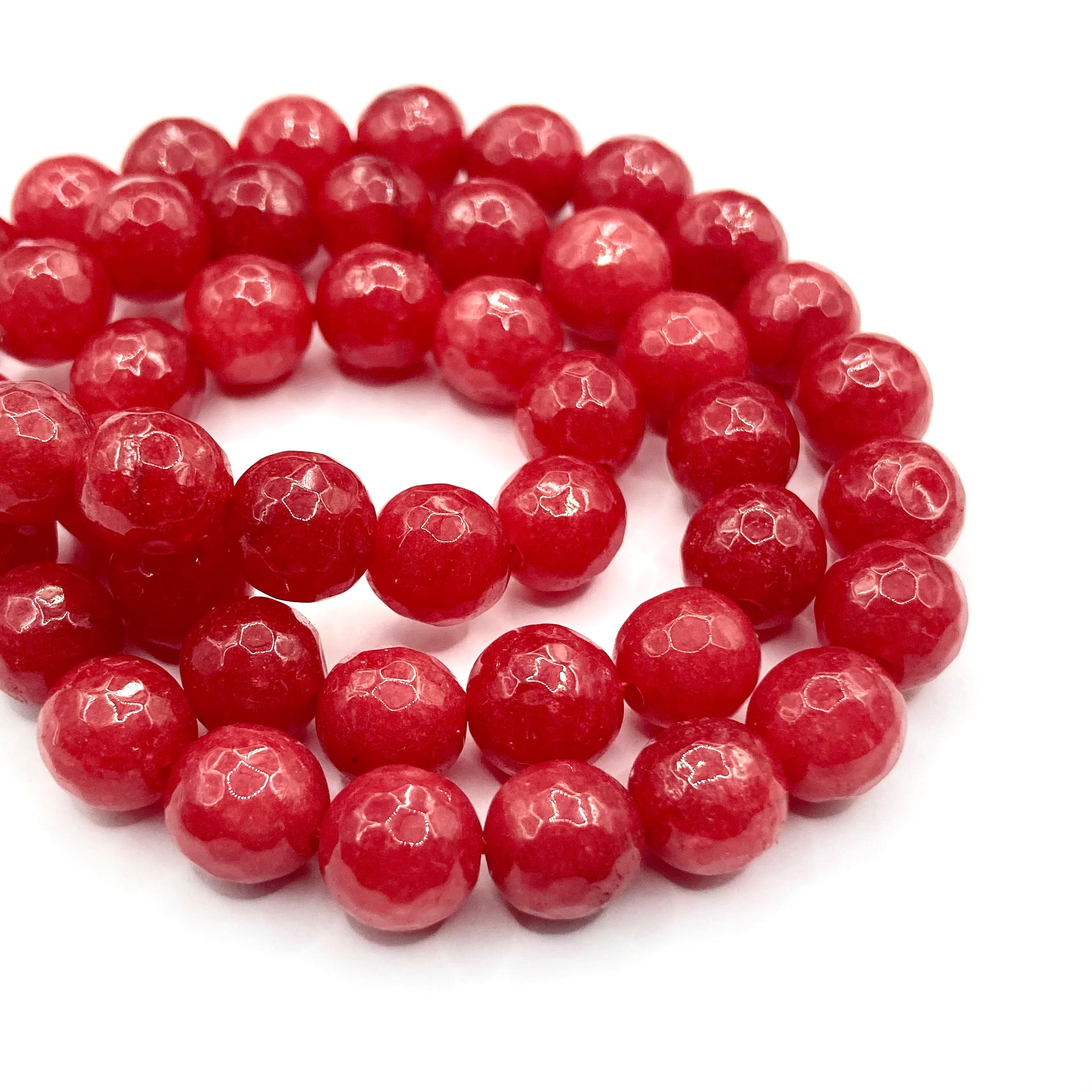 Agata Facetada | 8mm | Burdeo 2