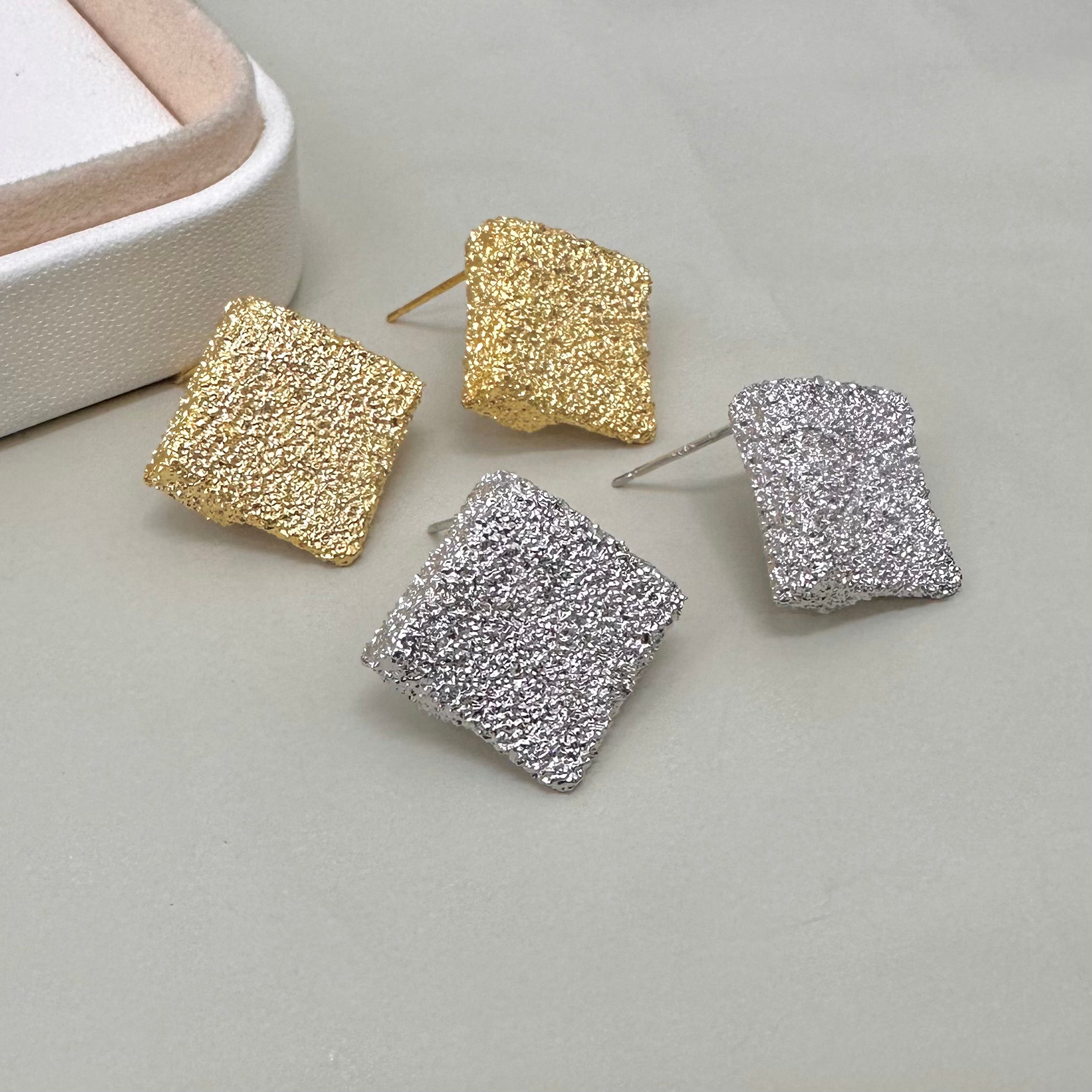 AROS BAÑO DE ORO | CUBITOS DE AZUCAR | 15MM