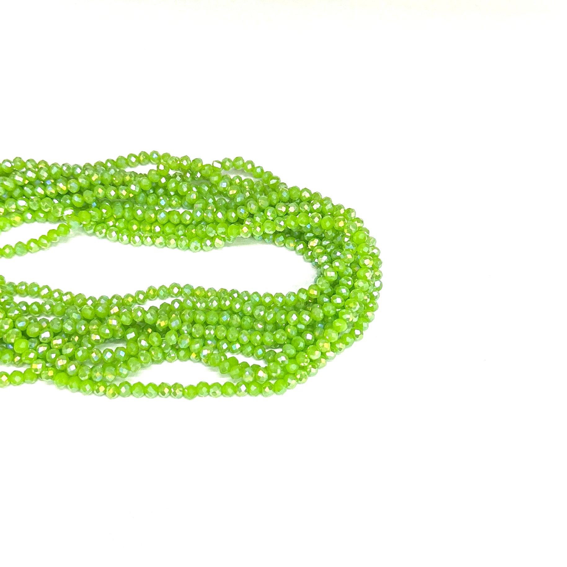 CRISTAL CHATO | OPALESCENTE VERDE MANZANA TORNASOL