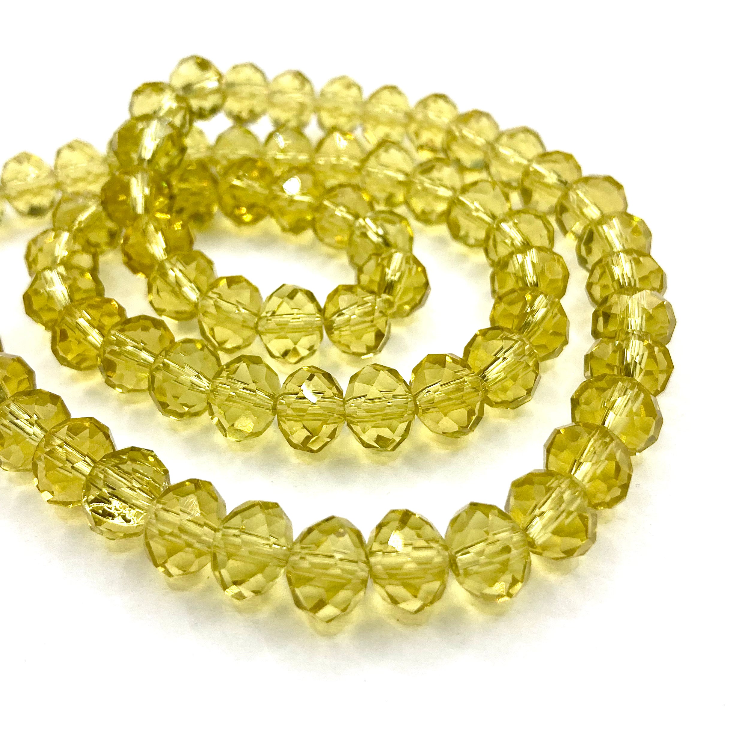 CRISTAL CHATO | 8 MM | TRASLUCIDO LIMON