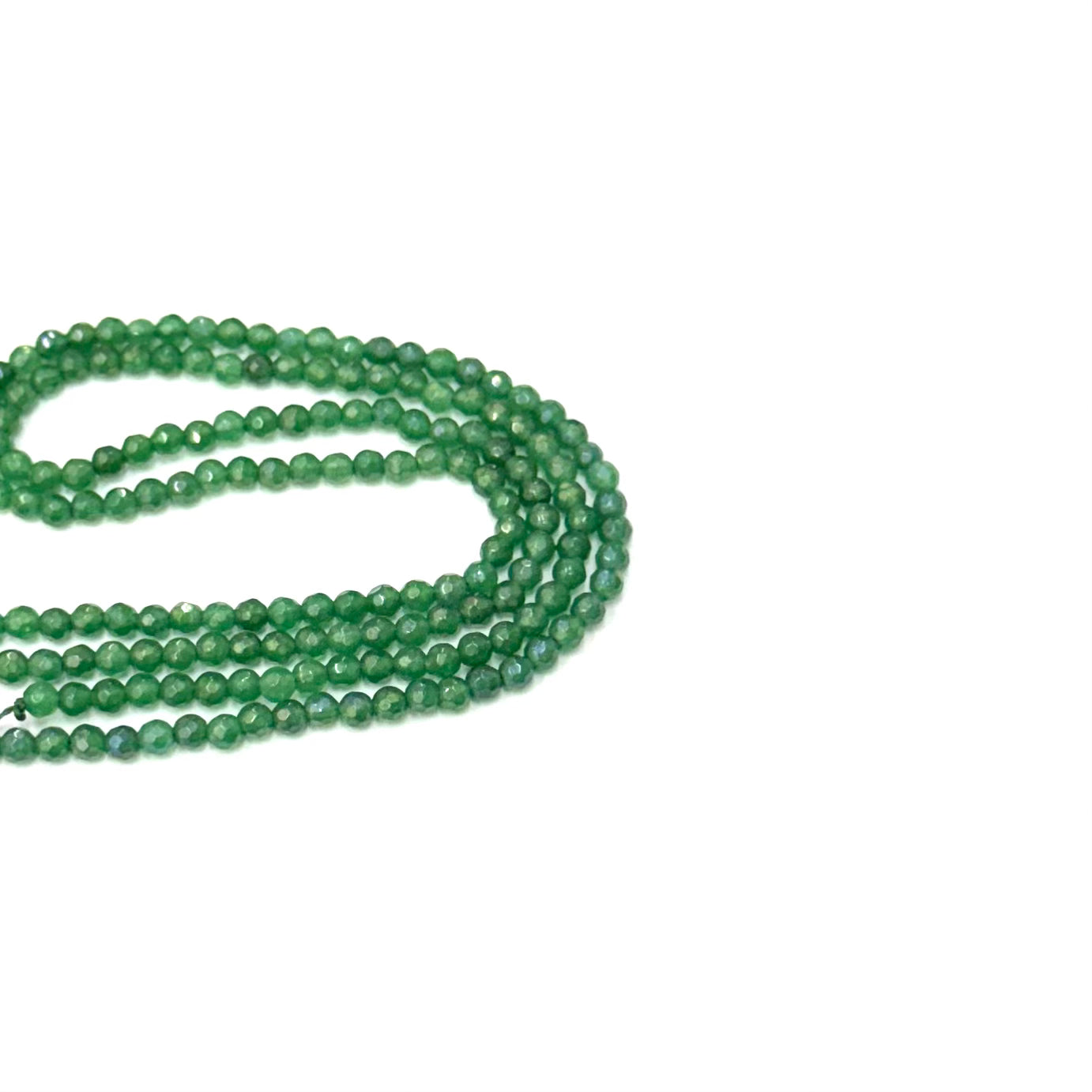 AGATA FACETADA TORNASOL | VERDE