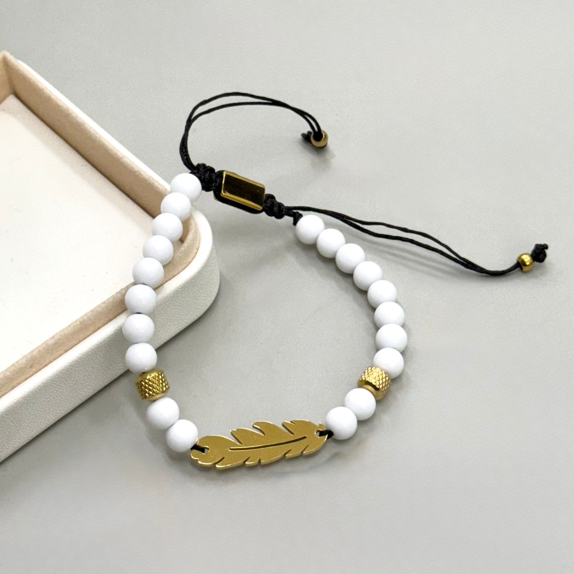 PULSERA HILO | HOJA