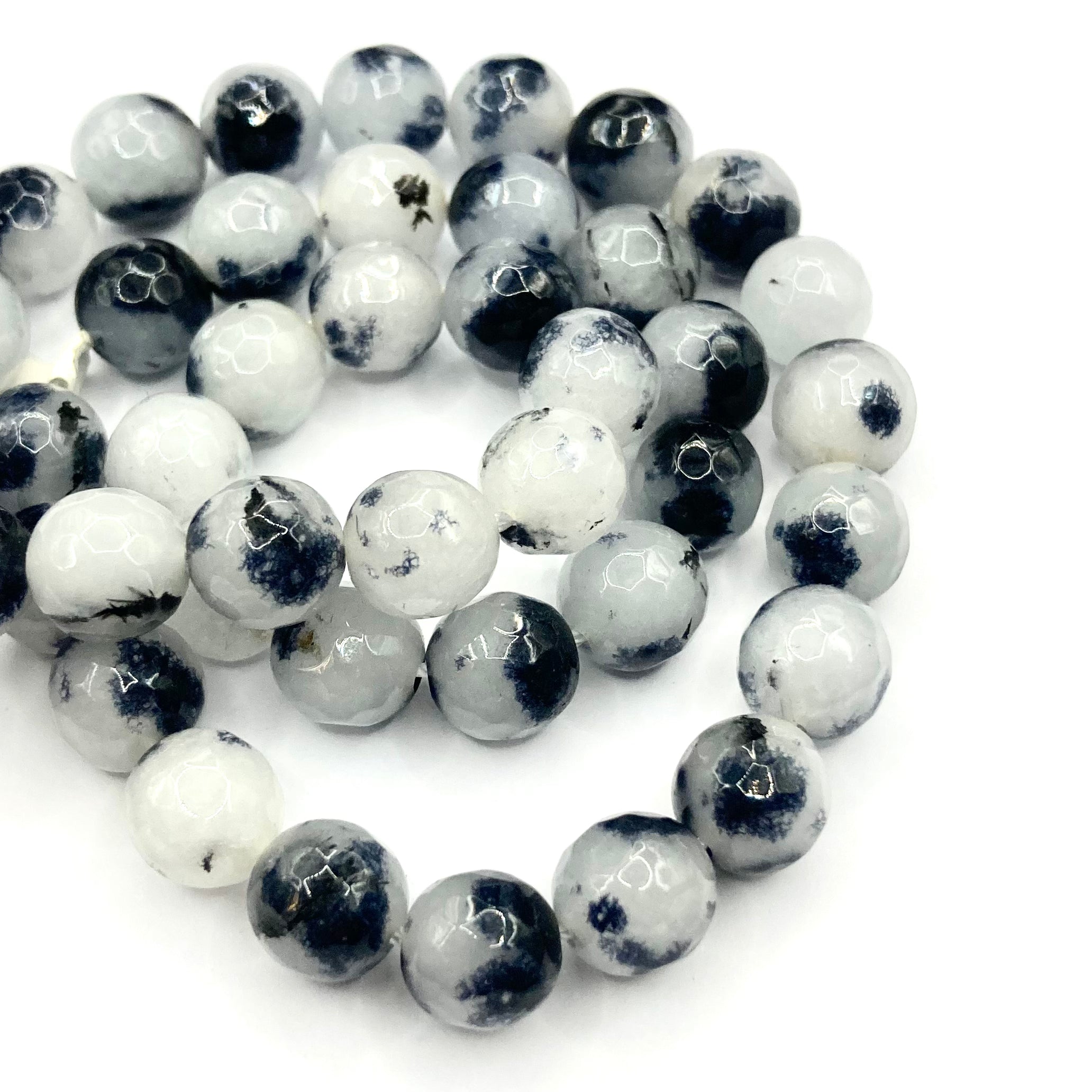 Agata Facetada | 8mm | Dalmata