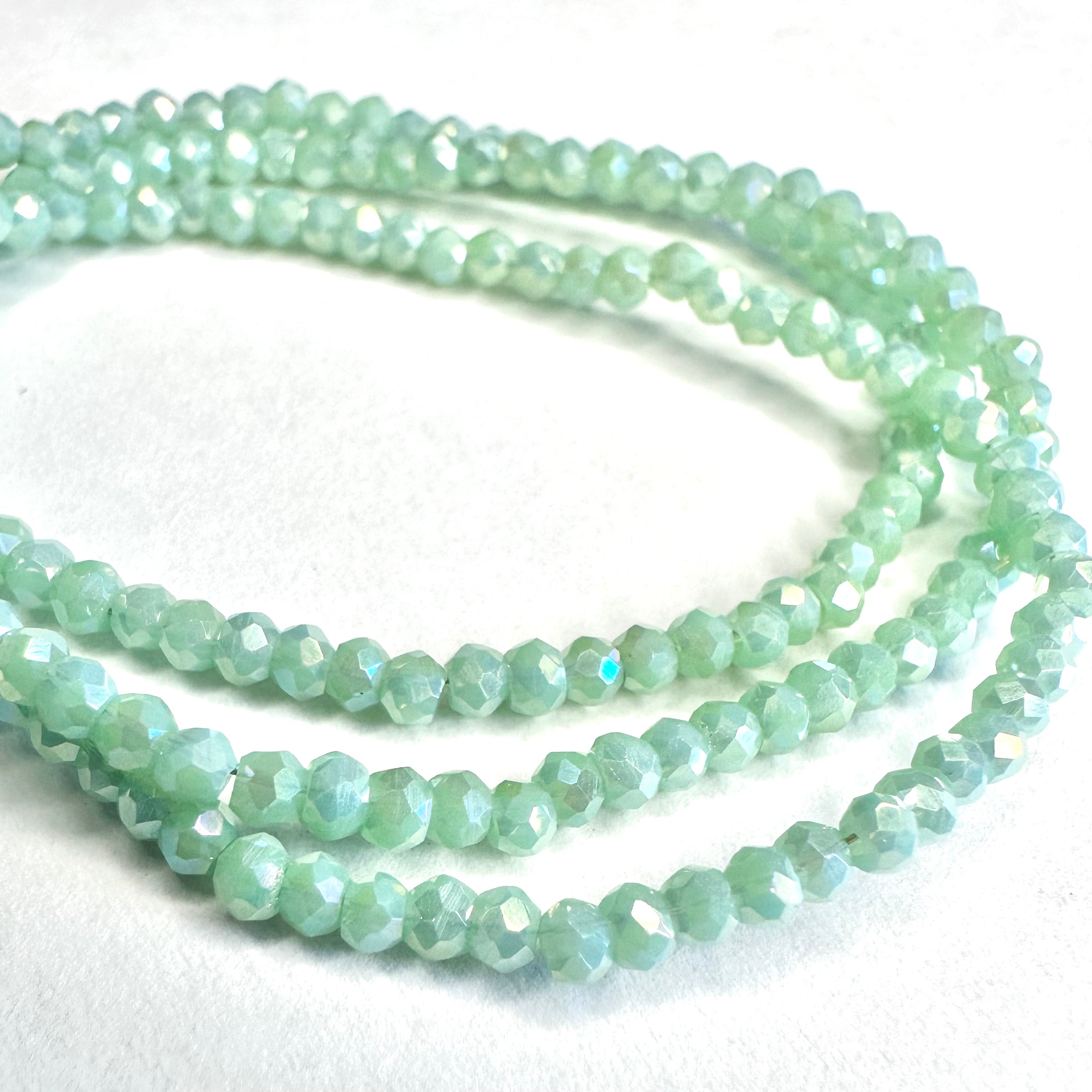 CRISTAL CHATO | VERDE AGUA CLARO TORNASOL