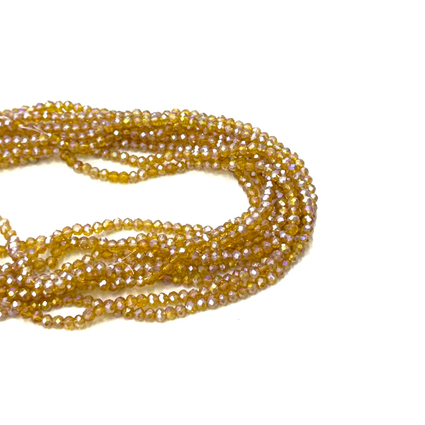 Cristal chato | Tornasol Translúcido Miel